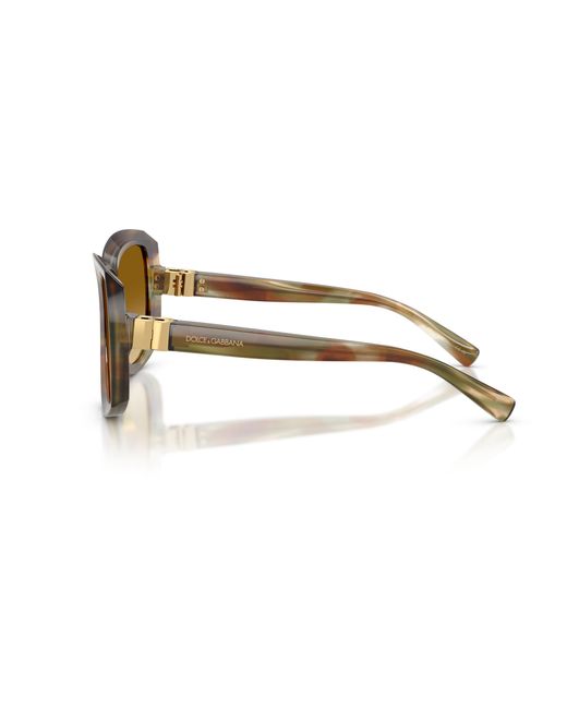 Dolce & Gabbana Black Dg4495 34462L Sunglasses Acetate Squared Normal Shaded
