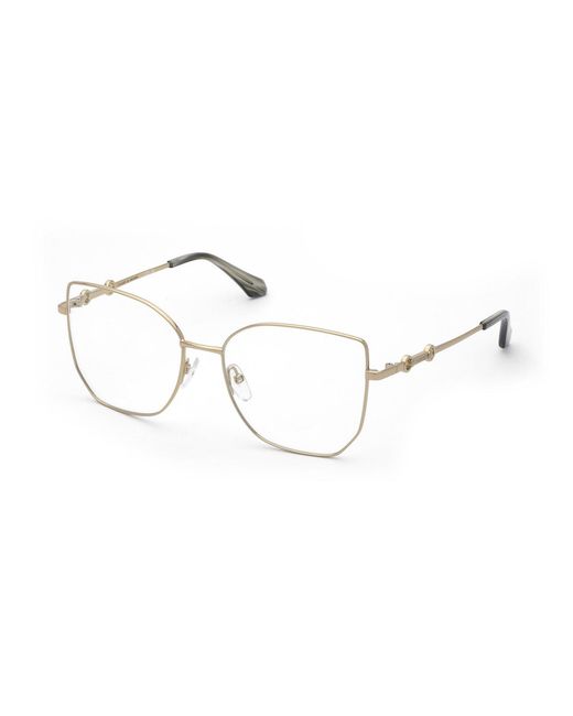 Twinset Black Vtw081 0300 Optical Frames Metal Squared