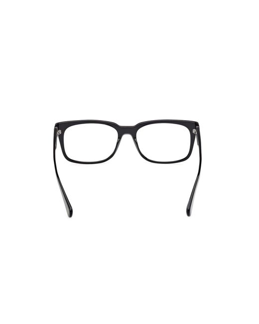 Timberland Black Tb50074 001 Optical Frames Acetate Squared Normal for men