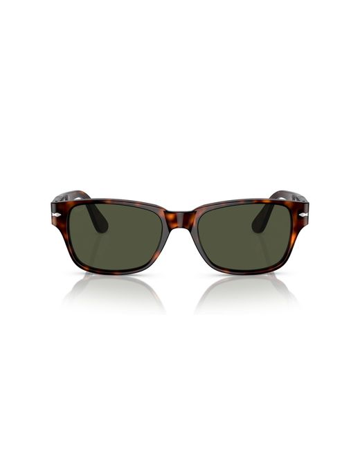 Persol Black Po3288S 24/31 Sunglasses Plastic Squared Normal for men