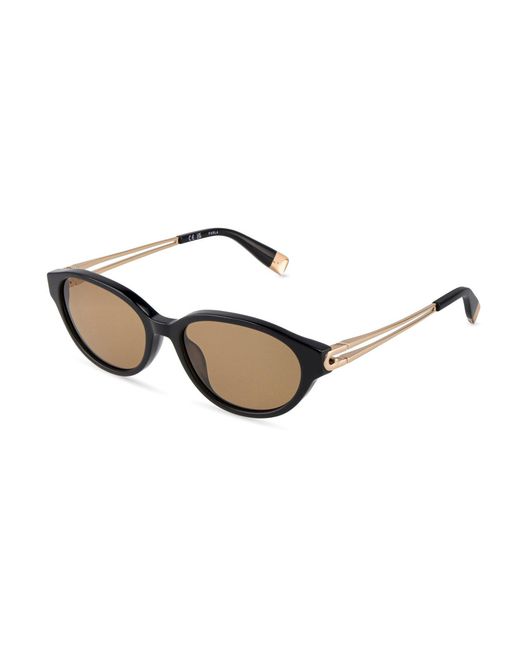 Furla Black Sfub31 700Y Sunglasses Acetate Geometric Normal