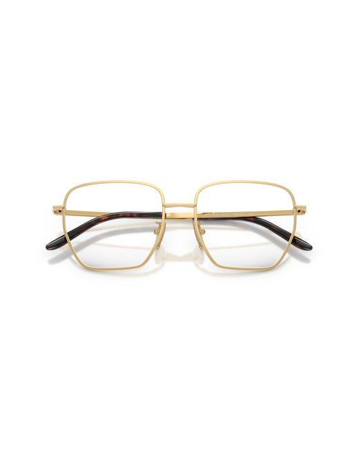 Prada Black Pr C51Vd 7Oe1O1 Optical Frames Metal Squared Normal