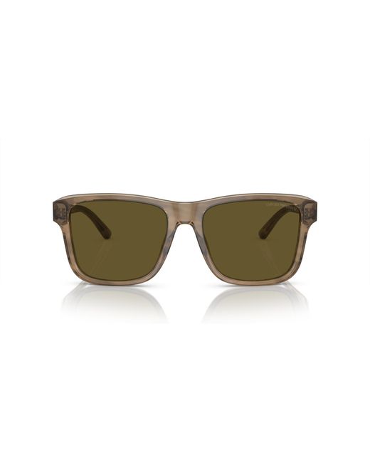 Emporio Armani Black Ea4208 605573 Sunglasses Acetate Pillow Normal for men