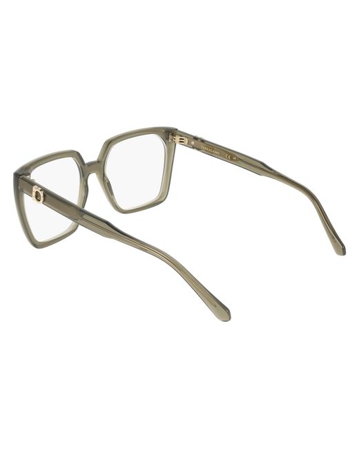 Ferragamo Black Sf3042E 320 Optical Frames Acetate Squared Normal