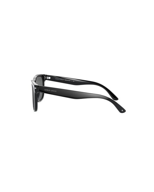 Giorgio Armani Black Ar8133 500187 Sunglasses Plastic Squared for men