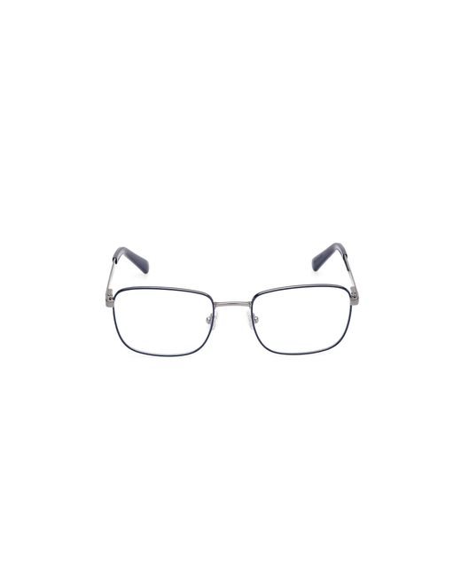 Guess Black Gu50074 092 Optical Frames Metal Squared Normal for men