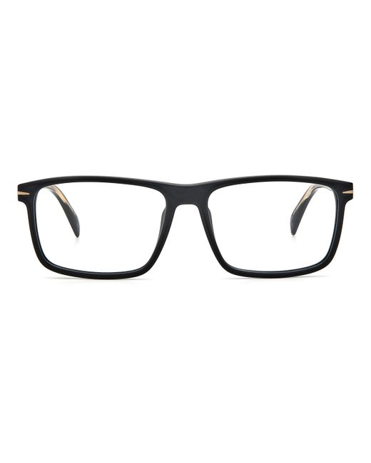 David Beckham Black Db 1020 003 Optical Frames Acetate Squared for men