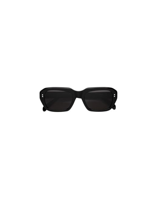 Retrosuperfuture Black W24 Miles Sunglasses Acetate Squared Normal
