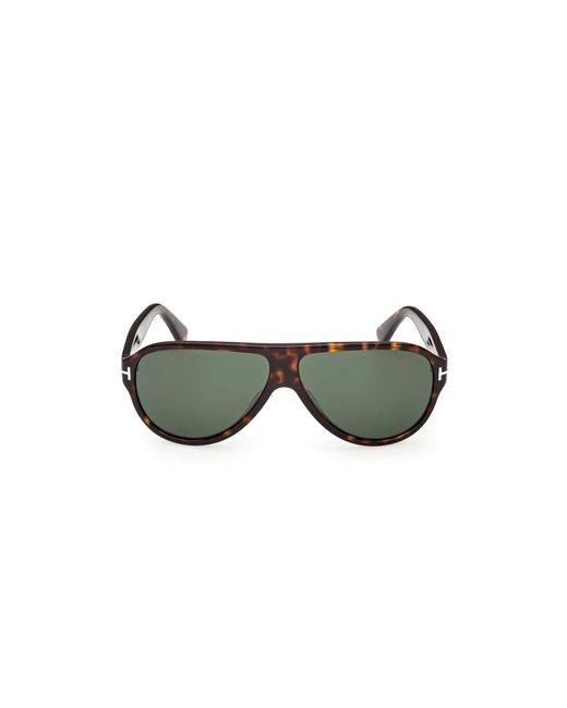 Tom Ford Black Ft1336 Samuele-02 52N Sunglasses Acetate Pilot Normal for men