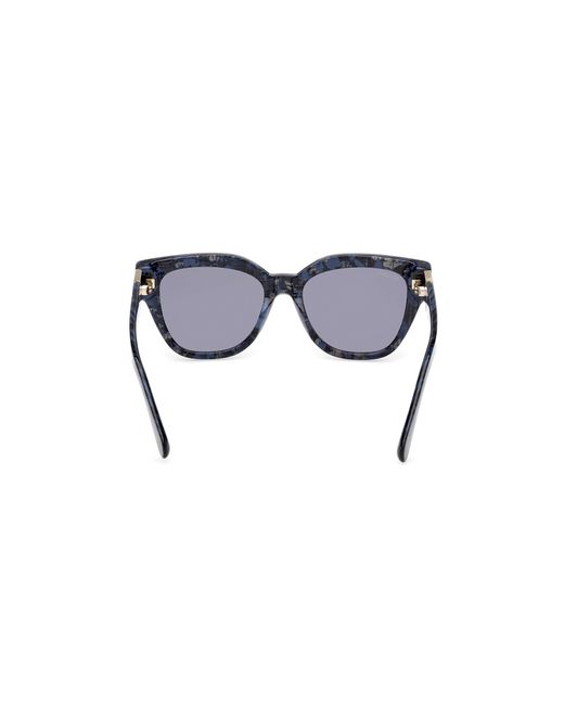 MAX&Co. Black Mo0138 92V Sunglasses Acetate Squared Normal