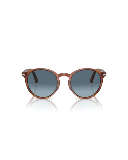 Persol Black Po3171S 96/Q8 Sunglasses Plastic Pantos Normal for men