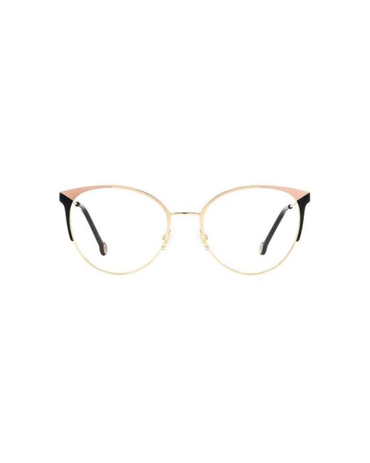 Carolina Herrera Black Her 0115 2M2 Optical Frames Metal Round