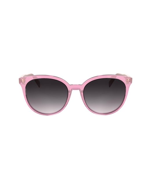 Longchamp Black Lo752S 650 Sunglasses Acetate Round Normal