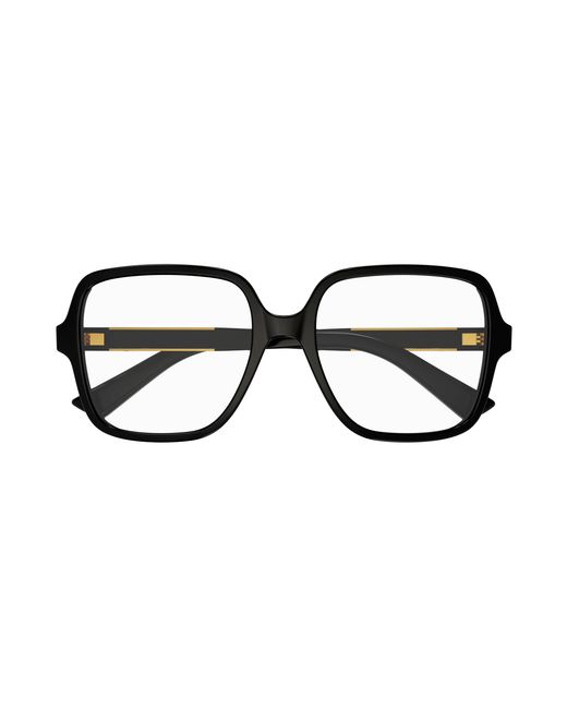 Gucci Black Gg1193O 001 Optical Frames Acetate Squared
