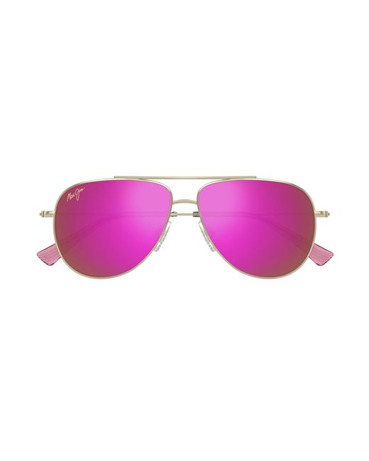 Maui Jim Black Mj0589S 004 Sunglasses Metal Pilot