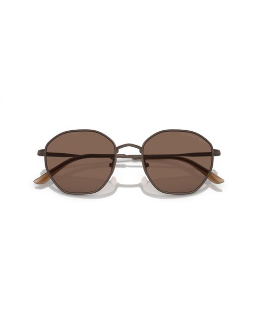 Giorgio Armani Black Ar6150 300673 Sunglasses Metal Squared Normal for men