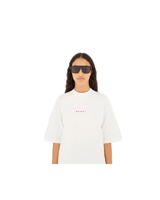 Marni Black 6Va Nistakari Sunglasses Acetate Squared