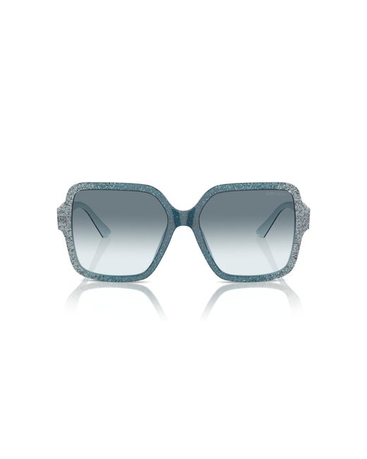 Jimmy Choo Black Jc5005 504319 Sunglasses Acetate Squared Normal Shaded