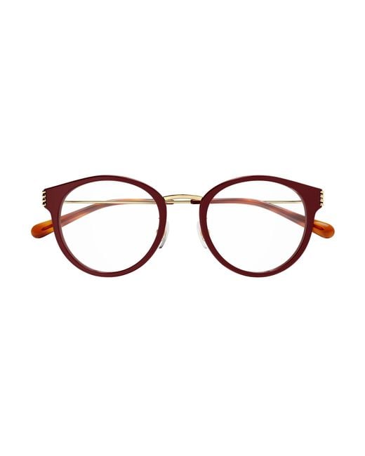 Gucci Black Gg1885Oa 003 Optical Frames Acetate Transparent Round