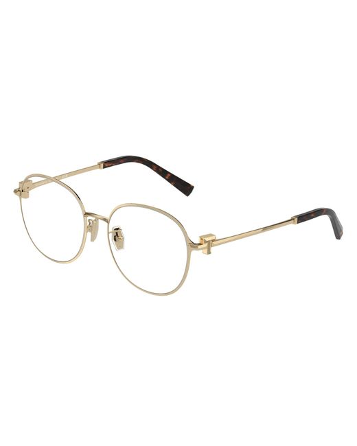 Tiffany & Co Black Tf1161D 6021 Optical Frames Metal Round Normal