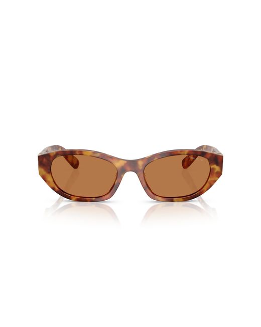 Miu Miu Black Mu A03S 10L10I Sunglasses Acetate Geometric Normal