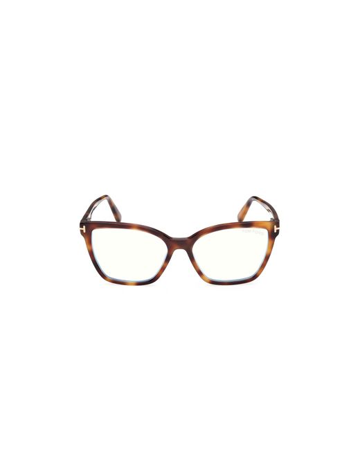Tom Ford Black Ft5812-B 053 Optical Frames Acetate Butterfly Normal