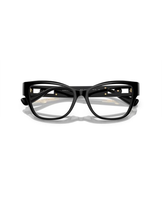 Versace Black Ve3347 Gb1 Optical Frames Acetate Pillow Normal