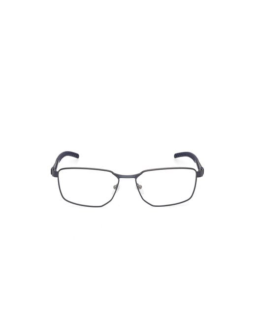 Adidas Originals Black Sp5131 91 Optical Frames Metal Squared Normal for men