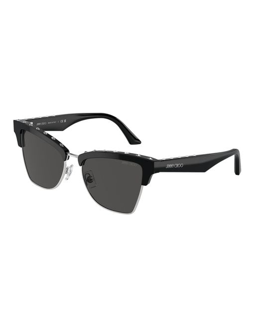 Jimmy Choo Black Jc5014 500087 Sunglasses Acetate Butterfly Normal