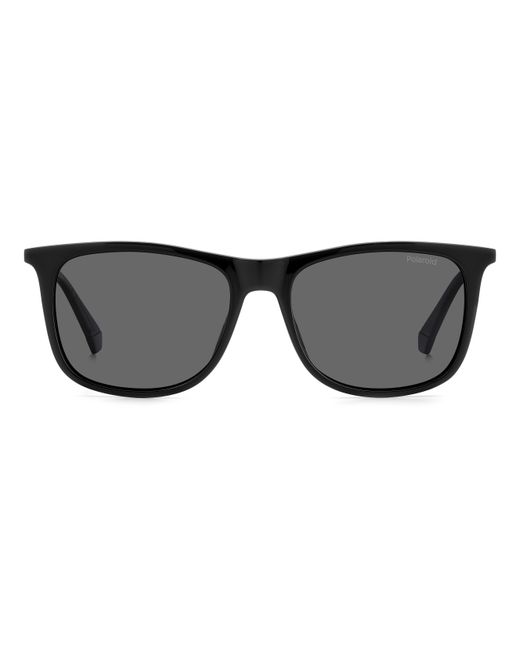 Polaroid Black Pld 4145/S/X 807/M9 Sunglasses Plastic Squared Polarized for men