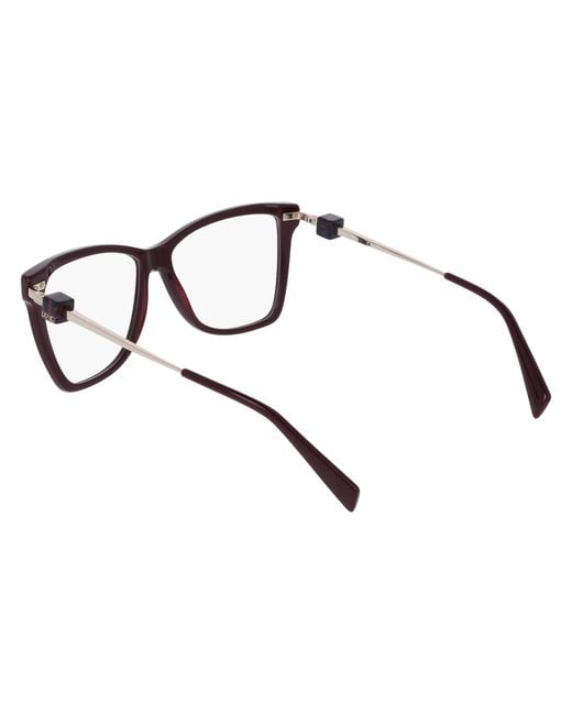 Liu Jo Black Lj2823 601 Optical Frames Acetate Squared Normal