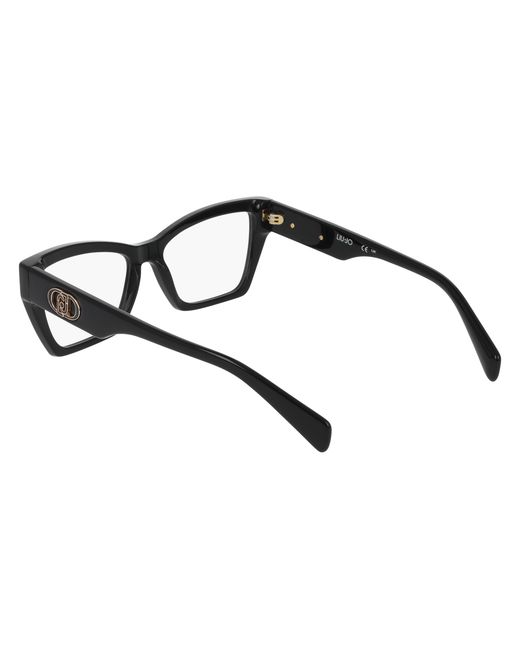 Liu Jo Black Lj2827 001 Optical Frames Acetate Squared Normal