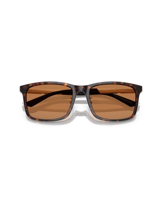 Emporio Armani Black Ea4241D 502673 Sunglasses Acetate Squared Normal for men