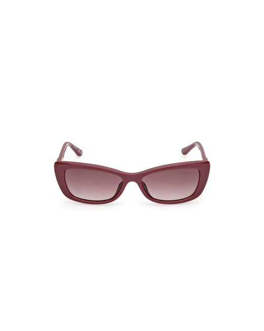 Guess Black Gu00156-H 69F Sunglasses Injected Squared Normal
