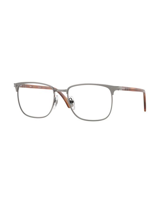 Persol Black Po1021V 1131 Optical Frames Metal Transparent Squared Normal