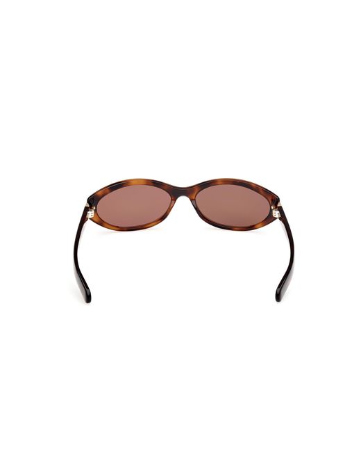Adidas Multicolor Or0129 52E Sunglasses Acetate Round Normal
