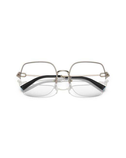 Tiffany & Co Black Tf1153D 6021 Optical Frames Metal Squared Normal