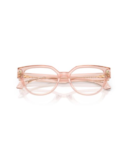 Versace Black Ve3394D 5339 Optical Frames Acetate Transparent Cat Eye Normal
