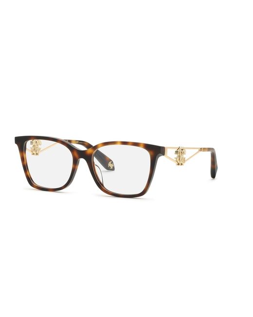 Roberto Cavalli Black Vrc149 09Aj Optical Frames Acetate Butterfly