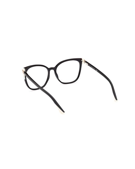 Guess Black Gm0390 005 Optical Frames Acetate Cat Eye Normal