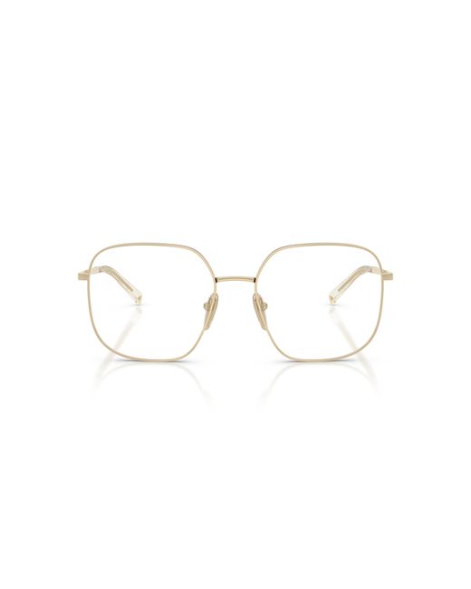 Prada Black Pr A59V Zvn1O1 Optical Frames Steel Squared Normal