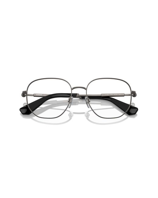Burberry Black Be1385 1316 Optical Frames Metal Transparent Squared Normal