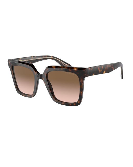 Giorgio Armani Black Ar8156 587951 Sunglasses Acetate Squared Normal Shaded