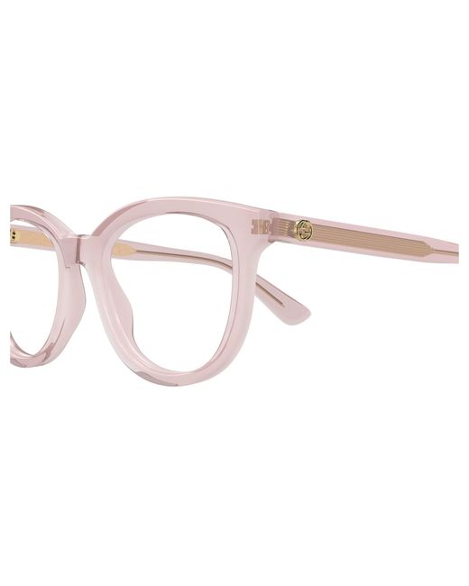 Gucci Black Gg1687O 003 Optical Frames Acetate Transparent Cat Eye