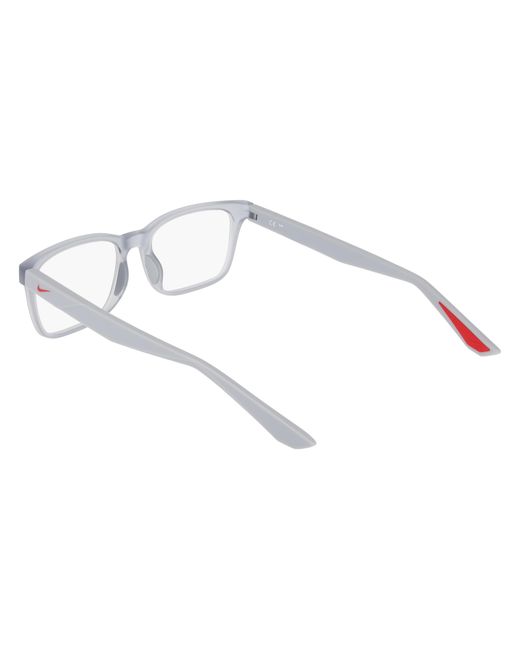 Nike Black 7415 030 Optical Frames Bio-Injected Squared Normal for men