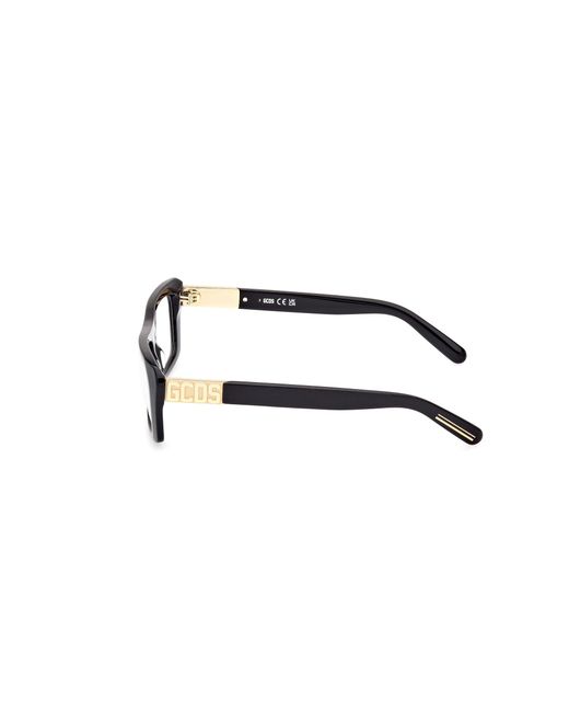 Gcds Black Gd5018 001 Optical Frames Acetate Squared Normal