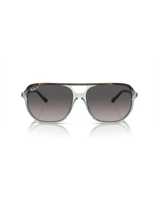 Ray-Ban Black Bill One Sunglasses Frame Grey Lenses Polarized