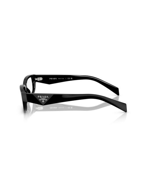 Prada Black Pr B05V 16K1O1 Optical Frames Acetate Squared Normal