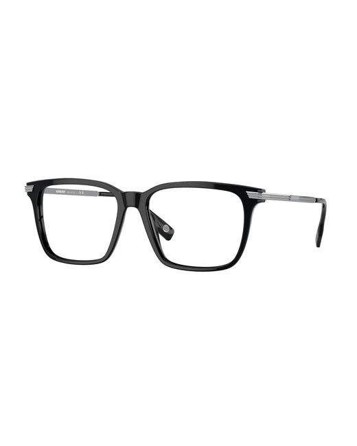 Burberry Black Be2378 Ellis 3001 Optical Frames Acetate Transparent Squared Normal for men