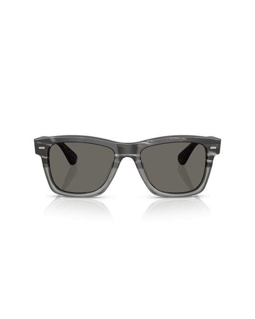 Oliver Peoples Black Ov5393Su Oliver Sun 1124R5 Sunglasses Acetate Squared Normal for men